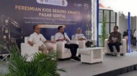 Talkshow dalam peluncuran Kios Segoro Amarto di Pasar Sentul, Rabu (8/5/2024). Foto: Clementine Roesiani Talkshow dalam peluncuran Kios Segoro Amarto di Pasar Sentul, Rabu (8/5/2024). Foto: Clementine Roesiani