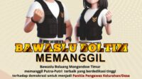 Bawaslu Boltim Buka Pendaftaran Calon Panwaslu Kelurahan/ Desa, Ini Persyaratannya