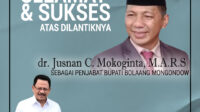 ucapan selamat pj bupati bolmut djelantik