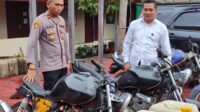 Di Tangan Kasat Reskrim, Kendaraan Vampir Berbaris Rapi Di Lapangan Apel Polres Kotamobagu