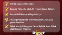 KPU Boltim Rekrut Pantarlih Pilkada Serentak, Ayo Segera Mendaftar Ini Persyaratannya