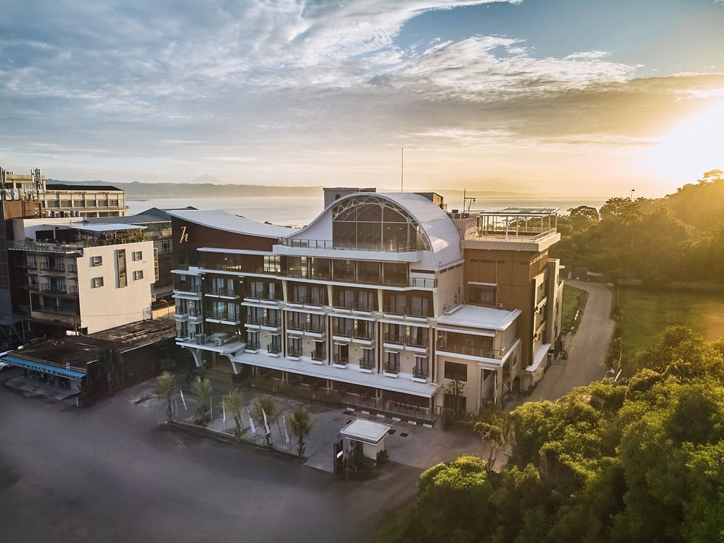 Aerial View Grand Palma Pangandaran by Horison