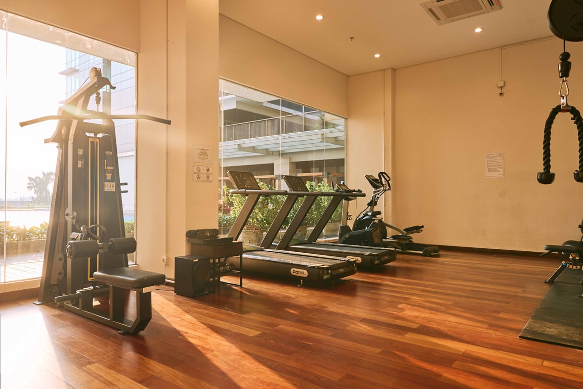 Fitness Centre yang modern dan lengkap