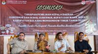 Dorong Pemilih Cerdas dan Partisipatif, KPU Boltim Gelar Sosialisasi Pilkada 2024