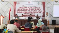 KPU Tojo Una-Una Gelar Rakor Tahapan Pencalonan untuk Pilkada 2024