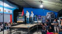 Usai Pendaftaran dan Rikes, GUSRIL-HAMID Kukuhkan Korcam Kordes se-kecamatan Tanjung Kemuning