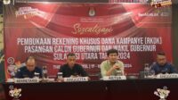 KPU Sulut Sosialisasikan Pembukaan Rekening Khusus Dana Kampanye Pilgub 2024