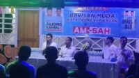 Foto Deklarasi dukungan Barisan Muda Aliong Mus-Syahril Thahir di Tidore.