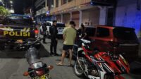 Kerap Mengganggu Kenyamanan Warga, Tim Presisi Tindak Kendaraan Berknalpot Brong di Depan Toko Abdi