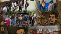 Seminggu Lebih Operasi Berantas Premanisme: Polres Kotamobagu Amankan 288,6 Liter Miras dan 2 Kasus Sajam