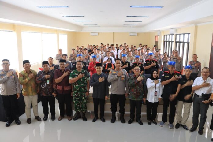 Kapolres Kotamobagu Buka Talkshow Manajemen Konflik, Tekankan Pentingnya Komunikasi Koordinasi dan Kolaborasi