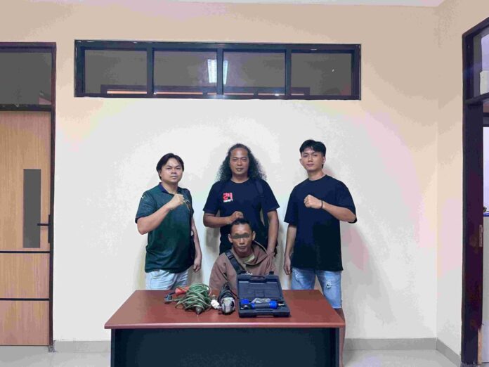 Selalu Merespons Cepat Setiap Aduan, Tim Resmob Polres Kotamobagu Amankan Pelaku Pencurian di Kelurahan Gogagoman