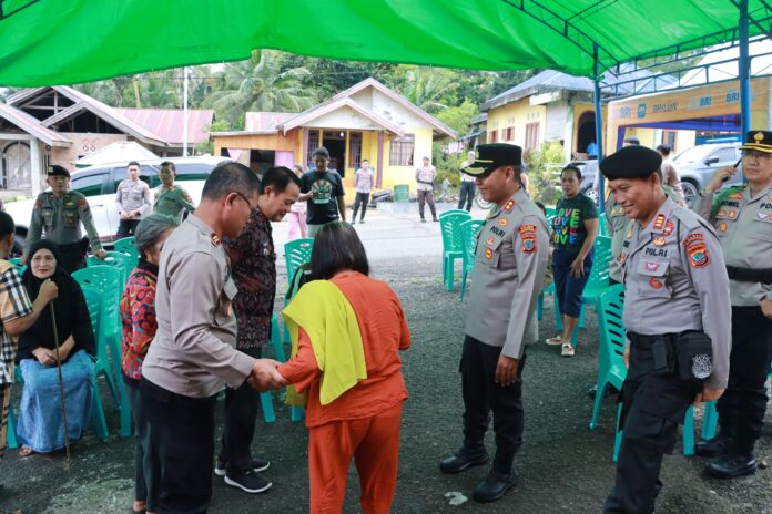 Dalam Rangka HUT Bhayangkara ke-79, Polres Kotamobagu Gelar Bakti Kesehatan bagi Masyarakat Sia