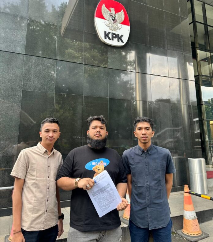 Persatuan Pemuda dan Mahasiswa Sumut laporkan Pengaduan Dugaan Korupsi di Kabupaten Langkat