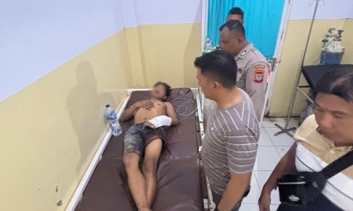 Sempat Diamuk Massa, Terduga Pelaku Curanmor di Desa Sinsingon Dirawat Intensif di Rumah Sakit