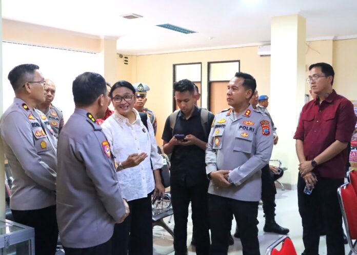 Polres Kotamobagu Terima Kunjungan Tim Penilai Pelayanan Publik dari Stamarena Polri