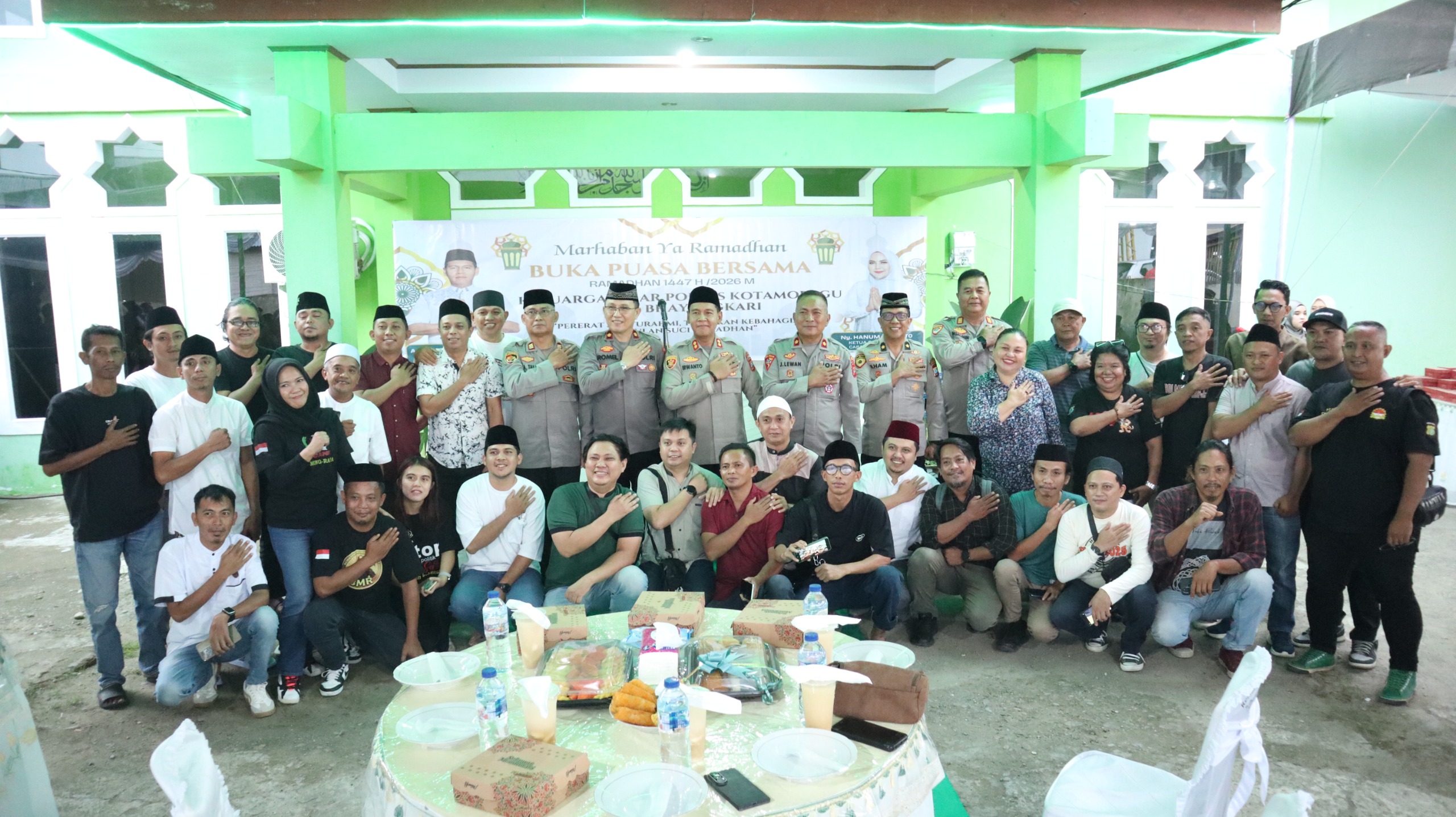 Polres Kotamobagu Gelar Buka Puasa Bersama, Pererat Silaturahmi dan Sinergi di Bulan Ramadan
